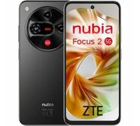 ZTE Nubia Focus 2 5G, Smartphone sbloccato con IA, 8 GB+256 GB, Schermo 6,7" HD+ 120 Hz, Fotocamera 108 MP, Batteria 5000 mAh, Ricarica Rapida 18 W, Android 15, Include Custodia e Protezione, Nero