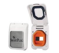 SmartPlug Data Port Case/Ingresso Solo - Coperchio Bianco w/Una Spina Vuota & Una Porta Aperta