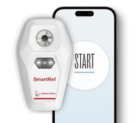 SmartRef Anton Paar - Rifrattometro digitale - Estratto della birra, zucchero della frutta, salinità dell'acquario, contenuto di acqua del miele, TDS del caffè - Brix, Plato, SG, Babo, Baumé, KMW, ppt