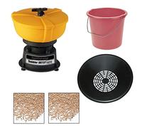 SMARTRELOADER Kit Completo per la Pulizia e Lucidatura dei Bossoli e Parti Metalliche, con Tumbler SR737 nano