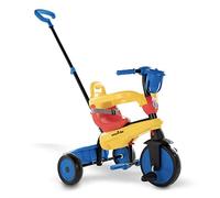 smarTrike Breeze Multi Stage - Triciclo per bambini dai 15 ai 36 mesi, con 2 ruote per allenamento e manico regolabile, multicolore