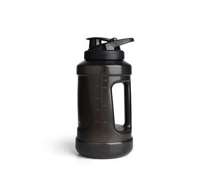 Smartshake Ultimate Jug Protein Shaker | 2100 ml / 72 oz | Tappo a vite a prova di perdite - Senza BPA - Bottiglia d'acqua sportiva - Perfetto per palestra - | Grande bottiglia trasparente - Nero