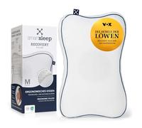 smartsleep® Recovery Pillow - Cuscino ergonomico per chi dorme sulla schiena e sul fianco, in memory foam con cavità per la testa, cuscino cervicale e cuscino per chi dorme sul fianco