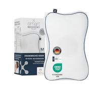 smartsleep Smart Recovery Pillow - Cuscino ergonomico per cervicale in schiuma visco con testa - Cuscino ortopedico per dormire sulla schiena e sul fianco - Cuscino HWS indeformabile