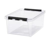 SmartStore 3508390 Classic-15 - Scatola portaoggetti con coperchio, trasparente, 14 l