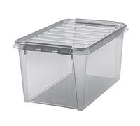 SmartStore - Colore 46L - Set di 5 Scatole - Grigio - 59 x 39 x 31 cm - 46l