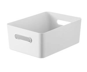 SmartStore - Compact Storage Box L - Bianco, trasparente, taglia unica, 11010