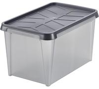 Smartstore CONTENITORE TENUTA STAGNA PER ALIMENTI 60x35x40 cm (LxHxP) 55 l GRIGIO CON COPERCHIO