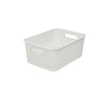 SmartStore Essence Cesto contenitore grande con manici 6x 11,4 L Bianco
