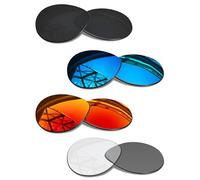 SmartVLT Set di 4 lenti di ricambio da uomo per Ray-Ban Meta Headliner RW4009 e Gen 2 RW4013 (50 mm) Smart Glasses Combo Pack S01, Transition, protezione UV, antigraffio