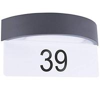 Smartwares 10.045.31 Luce da Parete a LED Integrati con Targa, Verde