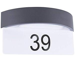 Smartwares 10.045.31 Luce da Parete a LED Integrati con Targa, Verde