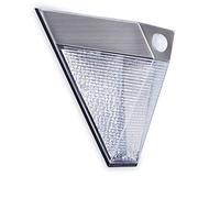 Smartwares 10.045.86 Lampada da Parete a Triangolo Pir, Argento