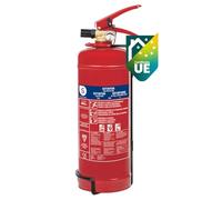 Smartwares Estintore a polvere - 2 kg - per incendi ABC - Adatto per veicoli e abitazioni - Supporto incluso - FEX-15122