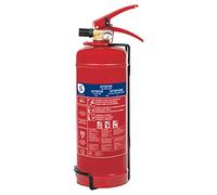 Smartwares Estintore a polvere - 2 kg - per incendi ABC - Adatto per veicoli e abitazioni - Supporto incluso - FEX-15122
