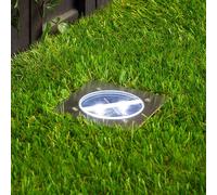 Smartwares Farotto da incasso per pavimento a LED di Lugo, IP44, 10,5 x 10,5 cm Smartwares