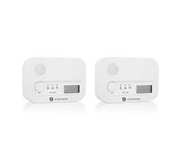 Smartwares FGA-13042 Rilevatore di monossido di carbonio - garanzia 10 anni - 2 sensori FGA-13042, bianco