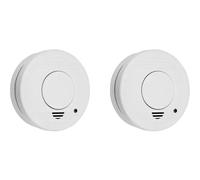 Smartwares FSM-11512 Rilevatore di fumo Kit da 2 inclusa batteria con 5 anni d