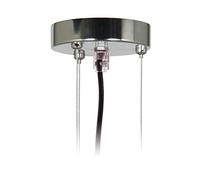 Smartwares Kit di Sospensione, Lunghezza 1 m, Metallo Cromato | Compatibile con plafoniere Mia e Ceiling Dream, Per interni, Accessori inclusi, 10.005.71