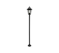 Smartwares 5000.035 Lampione Classico in Ghisa, Lanterna classica, Alluminio/Vetro, Nero