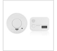 SMARTWARES RILEVATORE SENSORE FUMO + MONOSSIDO CARBONIO DURATA 10 ANNI FSE-19204