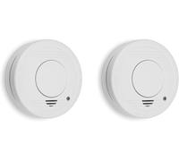 Smartwares RM250 Set di 2 rivelatori di fumo, Sensore ottico, Durata 10 anni