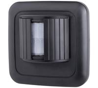 Smartwares Sensore di movimento senza fili con angolo di 140° - Portata 8 metri - Plug & Connect - Adatto per esterni - SH4-90157 nero