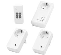 Smartwares Set Di 3 Presa Wifi Bianco