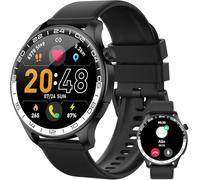 Smartwatch, 1.43" HD AMOLED Orologio Smartwatch Uomo Donna con Chiamate e Whatsapp, Orologio Digitale con 100+ Sport, SpO2 /Sonno/Cardiofrequenzimetro, IP68 Impermeabile Smart Watch per Android iOS