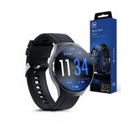 SMARTWATCH 3MK Altora Everyday Slim, dIsplay 1,39", Nero, Argento