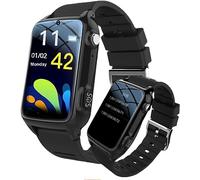 Smartwatch allarme personale per anziani con pulsante SOS, orologio con rilevamento cadute, localizzatore GPS per demenza, orologio fitness con frequenza cardiaca, pressione sanguigna, imper