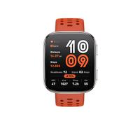 Amazfit Bip 6 Smart Watch 46 mm, batteria da 14 giorni, display AMOLED 1,97", GPS e mappe gratuite, IA, Bluetooth per chiamate e messaggi, Sleep Tracker, 140+ modalità di allenamento, 5 ATM, Rosso