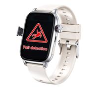 Smartwatch Anziani Rilevamento Cadute, SOS e Videochiamata HD | Caratteri grandi, suono potente, icone semplici; auto rilevamento cadute, SOS a un tocco, chiamate HD bidirezionali.