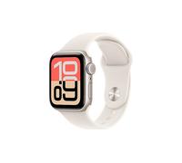 Apple Watch SE 3 GPS + Cellular 40mm, Cassa in alluminio Galassia con cinturino Sport Galassia - M/L