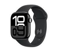 Apple Watch Series 10 Serie 10 GPS 42mm Cassa in Alluminio color Jet Black con Nero Sport Band - S/M