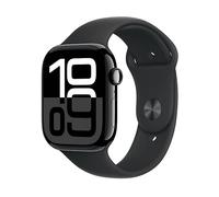 SMARTWATCH APPLE Watch Series 10, Display da 1,96 ", Touchscreen, 64 GB, 5.3, Modulo GPS integrato, Waterproof, Cassa: 64 GB Cinturino: Nero