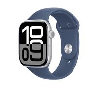 SMARTWATCH APPLE Watch Series 10, Display da 11 ", Touchscreen, 64 GB, 5.3, Modulo GPS integrato, Waterproof, Cassa: 64 GB Cinturino: Blu