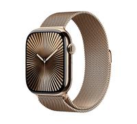 SMARTWATCH APPLE Watch Series 10, Touchscreen, 64 GB, 5.3, Modulo GPS integrato, Waterproof, Cassa: 64 GB Cinturino: Oro