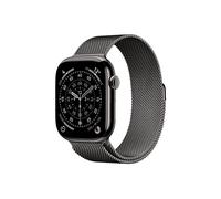 Watch Series 11 (2025) GPS + Cellular 46mm Cassa in titanio ardesia con passante in maglia milanese, nero - M/L - Nouvo