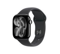 Smartwatch Apple Watch Series 11 GPS + Cellular 42mm Cassa Alluminio Jet Black con Sport Band Nero - M/L [MF854ZR/A]