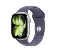 Smartwatch Apple Watch Series 11 GPS + Cellular 46mm Cassa Alluminio Argento con Sport Band Viola Nebbia - M/L [MFCR4ZR/A]