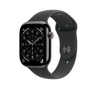 Smartwatch Apple Watch Series 11 GPS + Cellular 46mm Cassa Titanio Ardesia con Sport Band Nero - M/L [MFD24ZR/A]