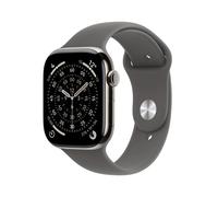 Smartwatch Apple Watch Series 11 GPS + Cellular 46mm Cassa Titanio con Band Grigio Pietra - S/M [MFCW4ZR/A]