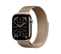Smartwatch Apple Watch Series 11 GPS + Cellular 46mm Cassa Titanio Oro con Loop in maglia Milanese - M/L [MFD84ZR/A]