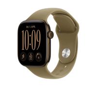 SMARTWATCH APPLE Watch Series 12 GPS + Cellular 42 mm Cinturino Sport oliva S/M, Display da 1,79 ", Touchscreen, 5.3, Modulo GPS integrato, Waterproof, Bronzo scuro