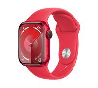 SMARTWATCH APPLE Watch Series 9, Touchscreen, 64 GB, 5.3, Modulo GPS integrato, Waterproof, Cassa: 64 GB Cinturino: Rosso
