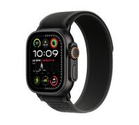 SMARTWATCH APPLE WATCH ULTRA 2 GPS + CELL, Durata batteria 72 h, Scocca in Titanio, Digitale, Compatibile con iOS, Colore cassa:Nero, Colore cinturino:Nero