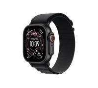 Apple Watch Ultra 3 GPS + Cellular 49mm Cassa Titanio Nero con Alpine Loop Nero- Medium