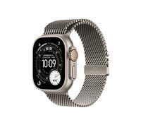 Apple Watch Ultra 3 GPS + Cellular 49mm Cassa Titanio Naturale con Loop in maglia Milanese Titanio - Small