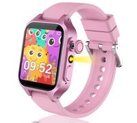 Smartwatch Bambini con 32 Giochi Contapassi Fotocamere Musicale 13 Sveglie | 150+ Schede didattiche, Modalità Sport, Audiolibri, Controllo Parentale, Video, Torcia, Calcolatrice, Regalo Ragazzi Ragazze
